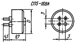 СП5-16ВА 0.25Вт 470 фото 3