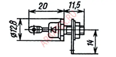 2Д210Б диод фото 2