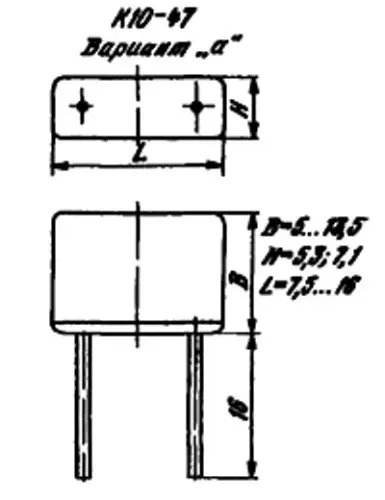 К10-47А 100в 0.047 мкф Н30 фото 3