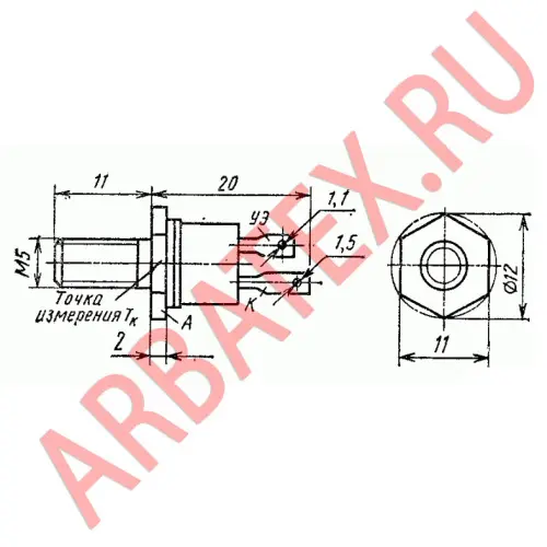 Т112-16-7 тиристор фото 3 Т112-16-7 тиристор фото 3