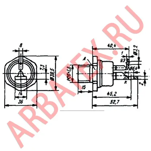 Т15-100-7 тиристор фото 3 Т15-100-7 тиристор фото 3