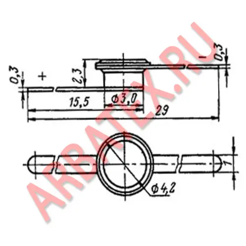 3И201Б диод фото 2